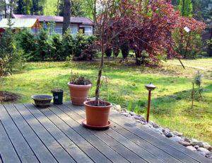 Holzterrasse Freidrichsthal