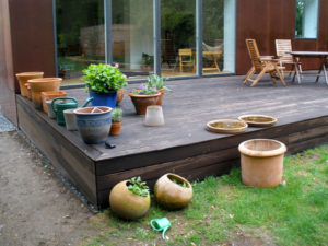 Holzterrasse Friedrichsthal