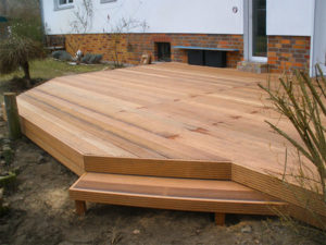 Holzterrasse Borgsdorf