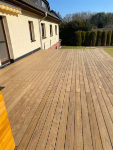 Holzterrasse Marienwerder